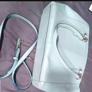 Coach crystal teal bag